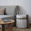 Miniature : Rangement jouets, bois, plaids, magazines, livres, plantes