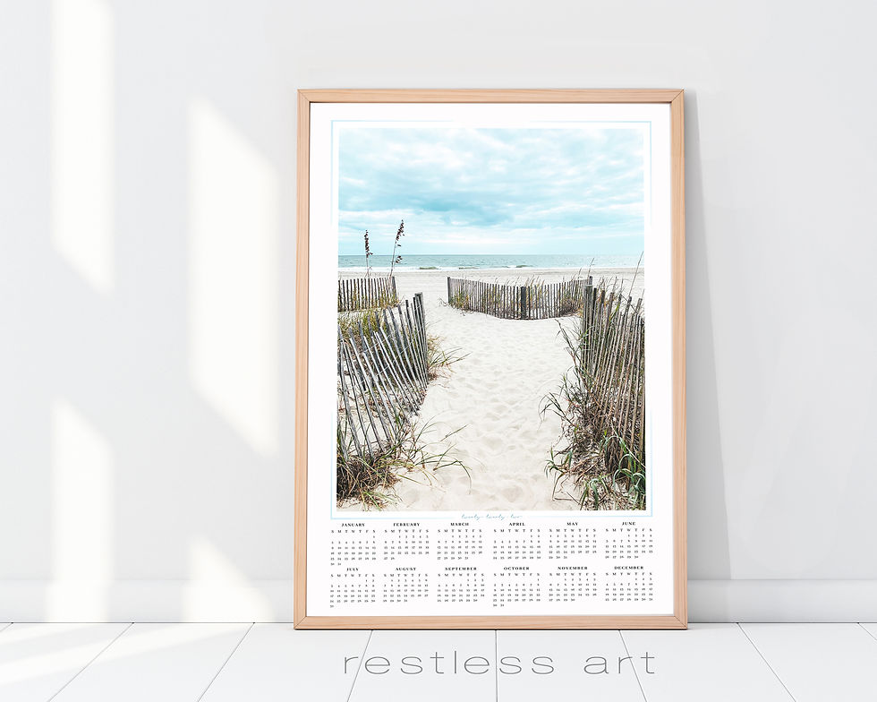 Thumbnail: Beach Walk 2022 Calendar