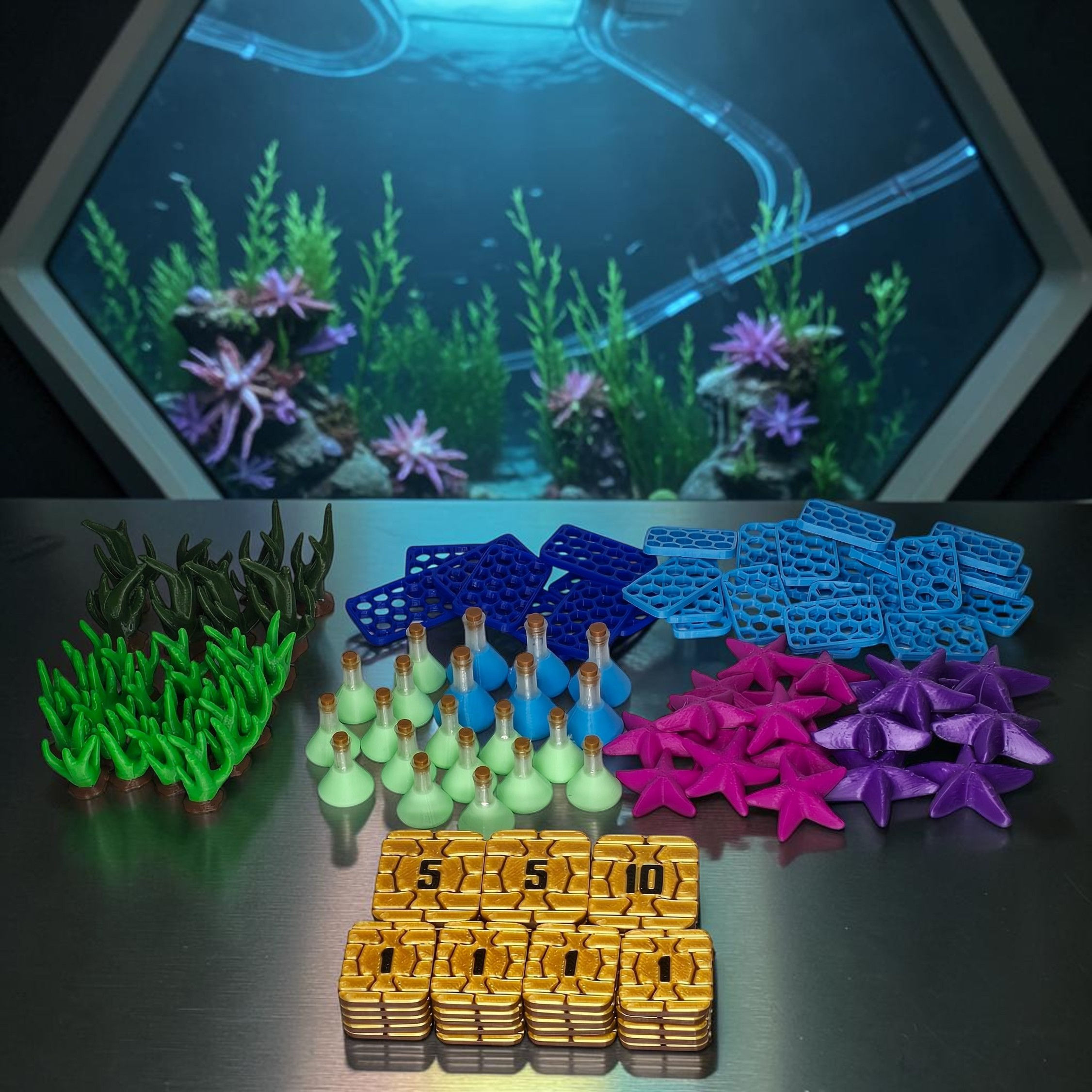 Cidades Submersas - Kit de Recursos Luxo (Upgrade 3D)