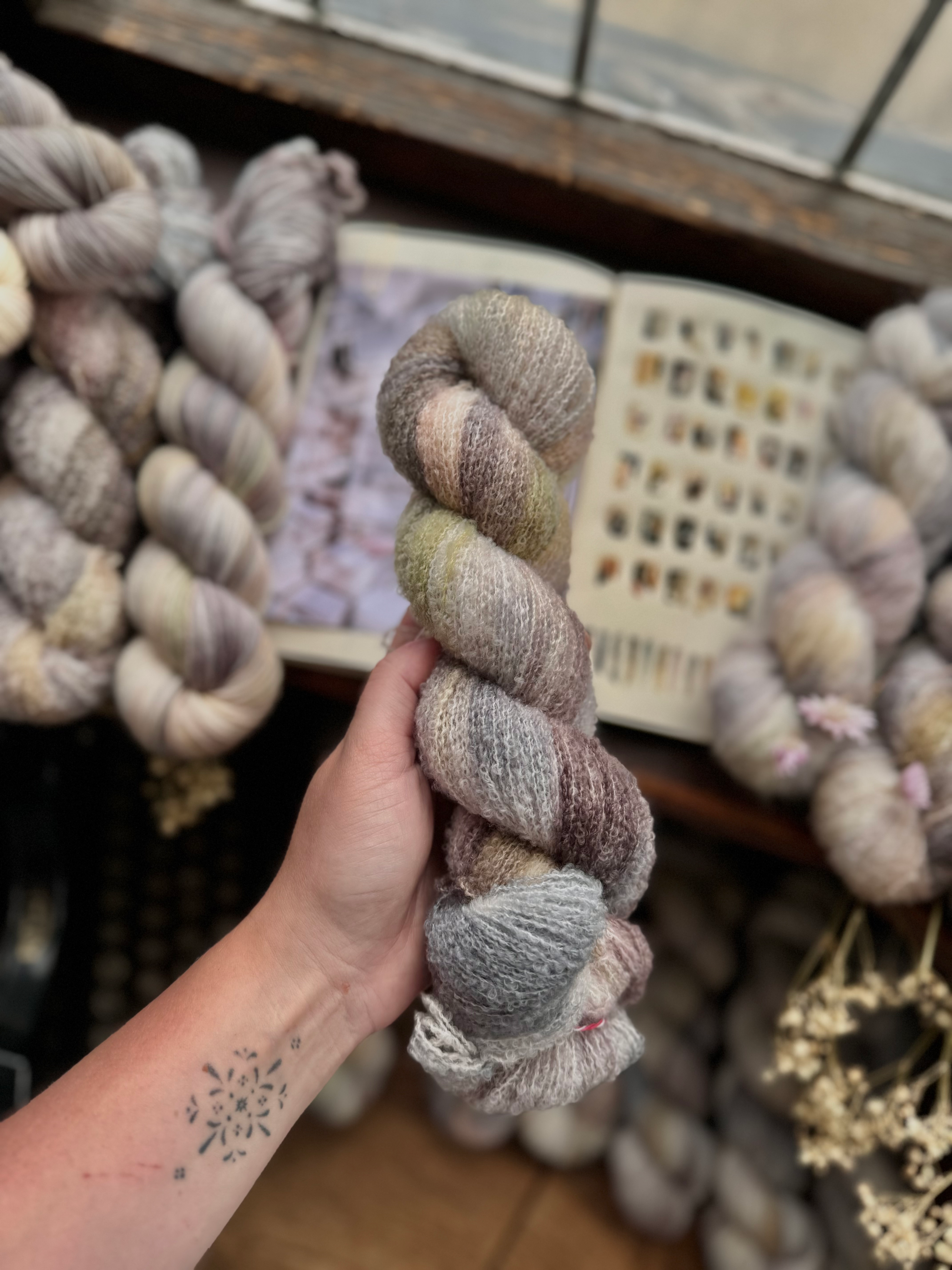 My beloved ghost and me - Boucle 4-ply