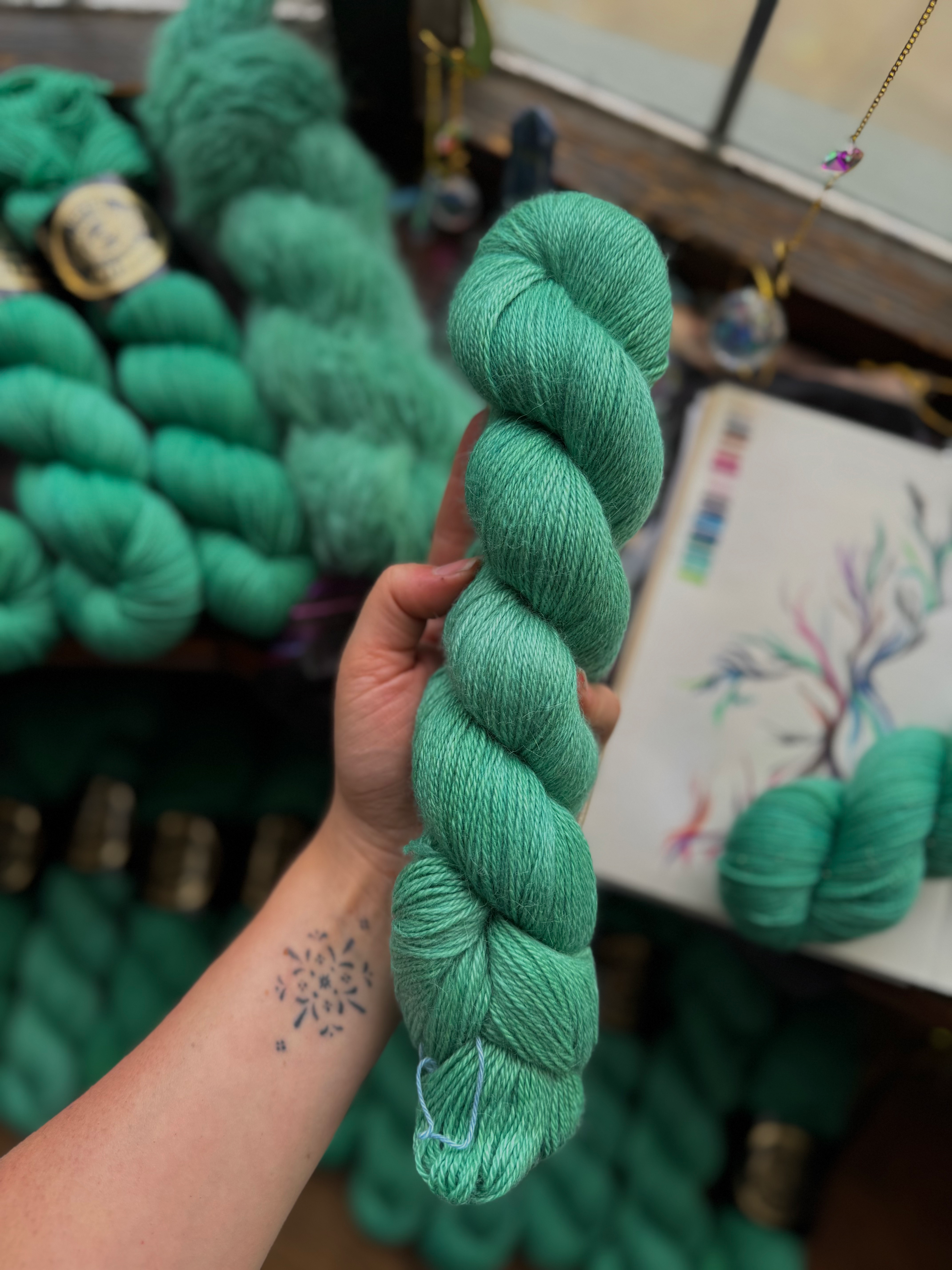 Serpents Venom - Alpaca Silk Cashmere