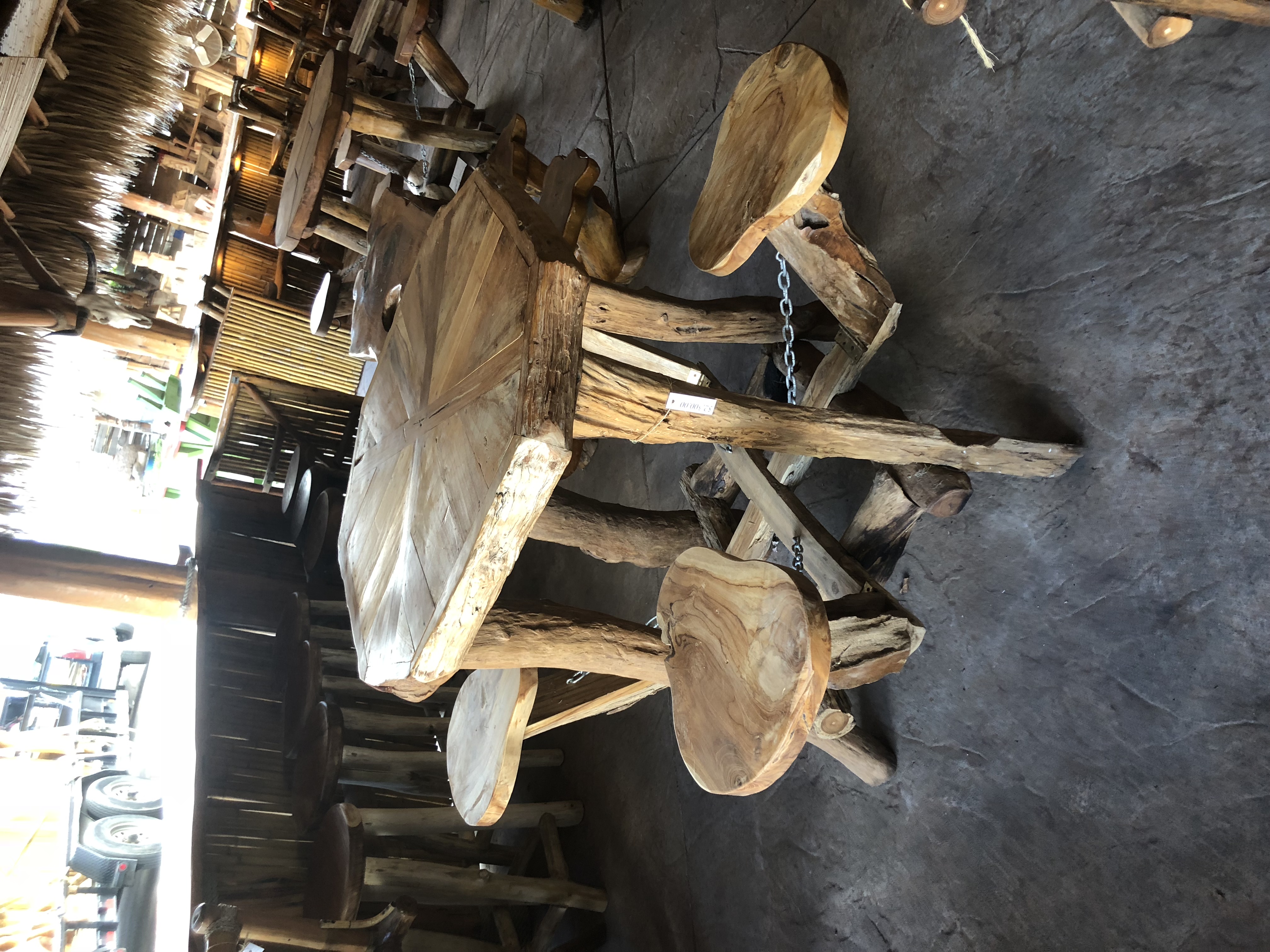 Teak outdoor/indoor table
