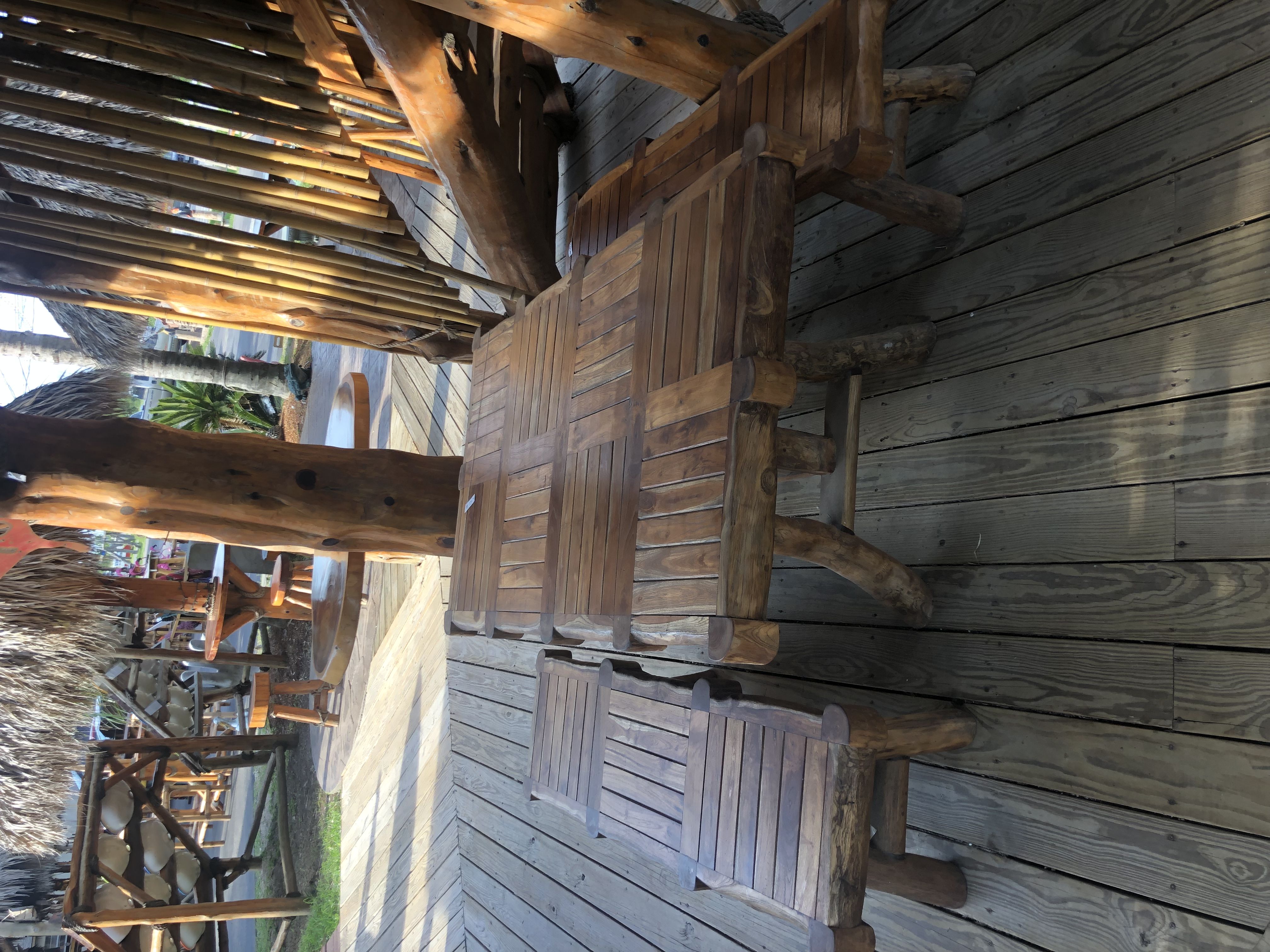 teak picnic table