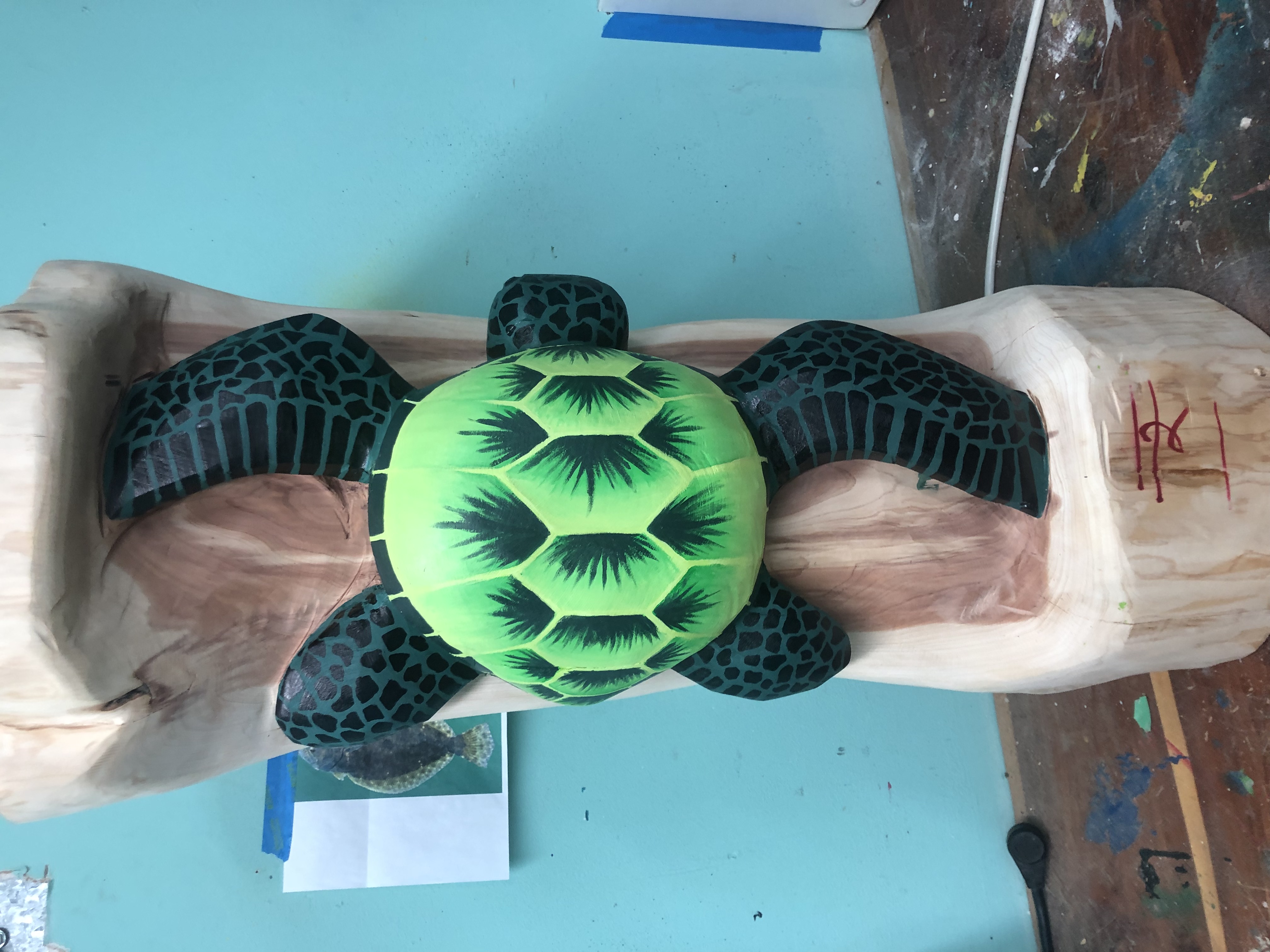 Neon Seaturtle
