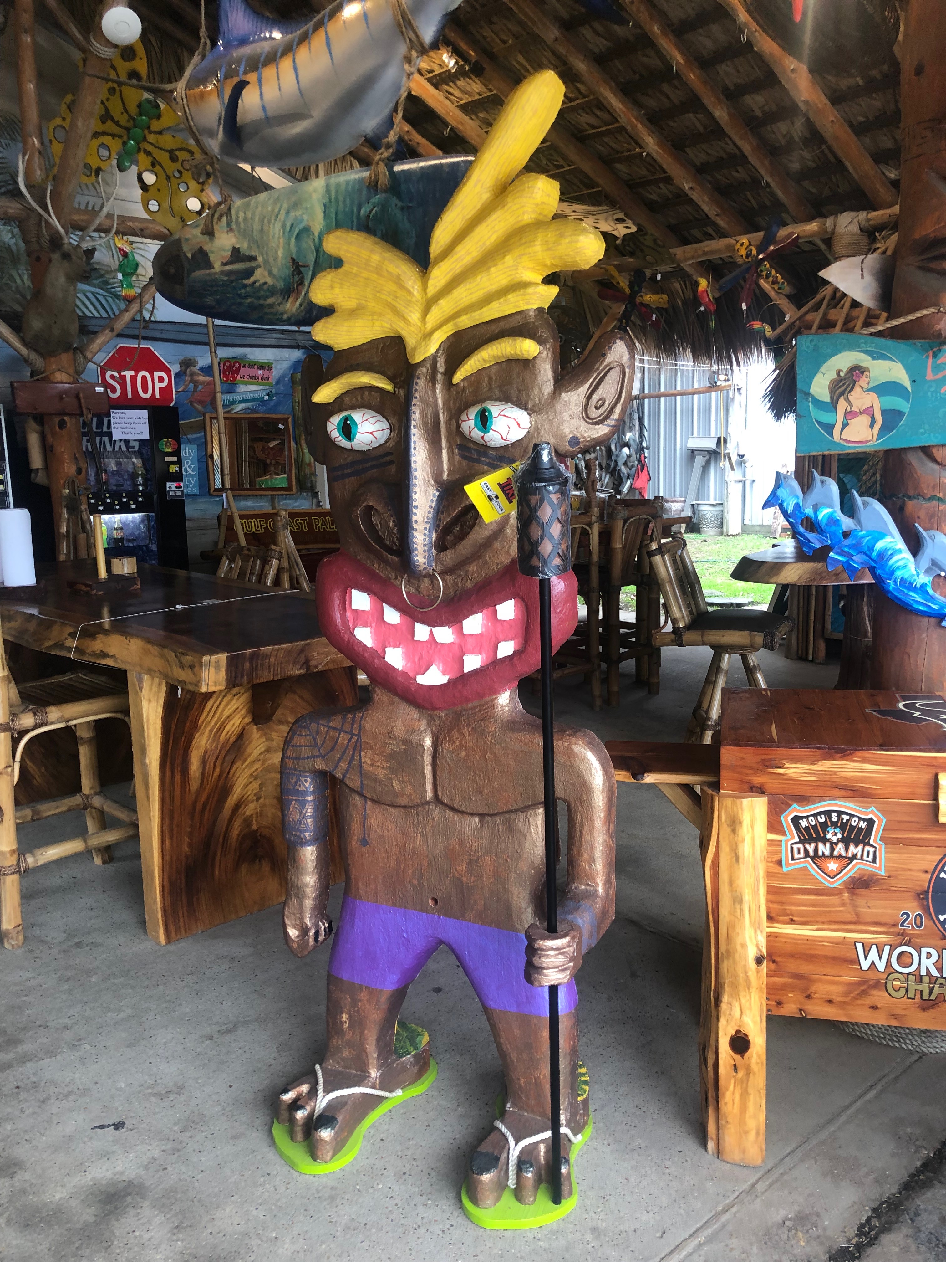 Tiki Torch man