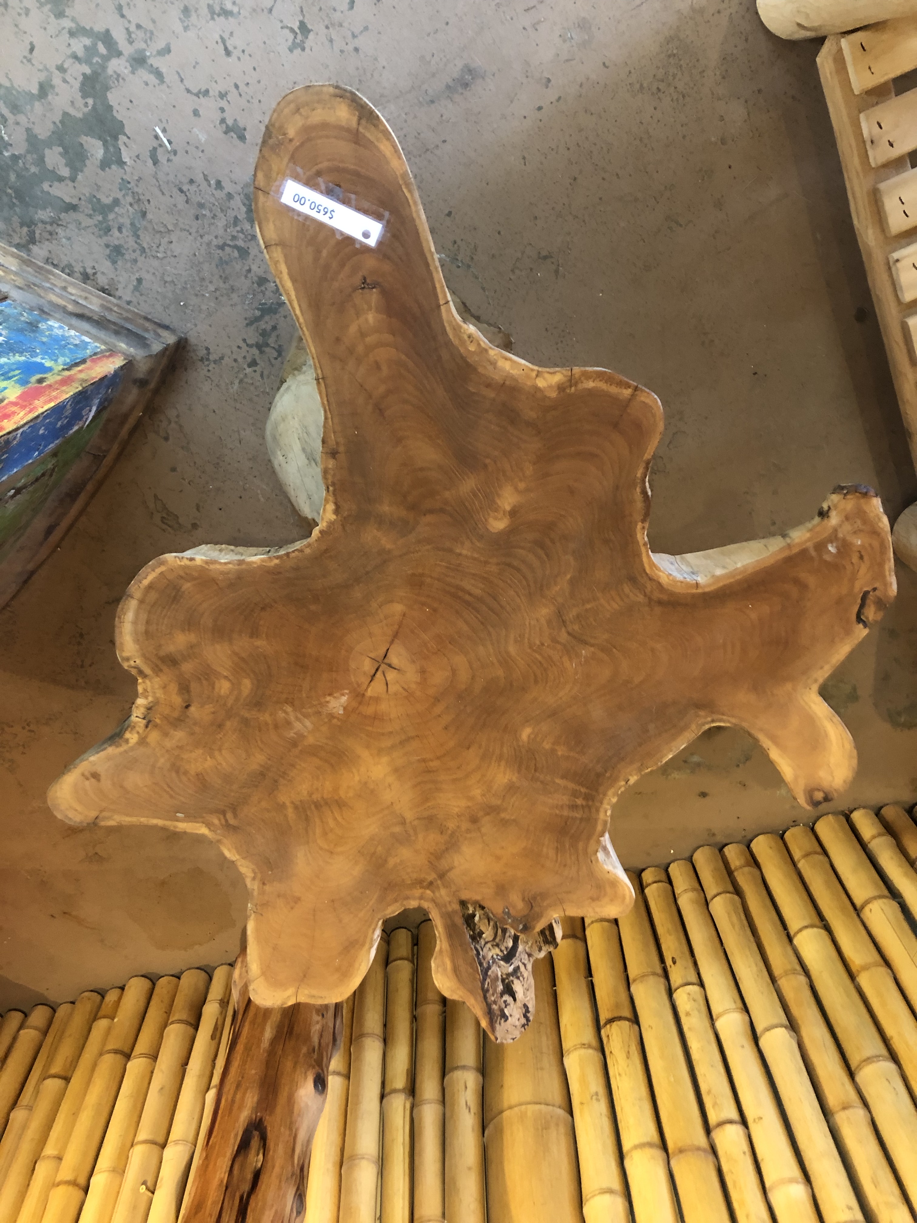 Teak coffee table