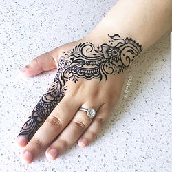 Simple Jagua Tattoo