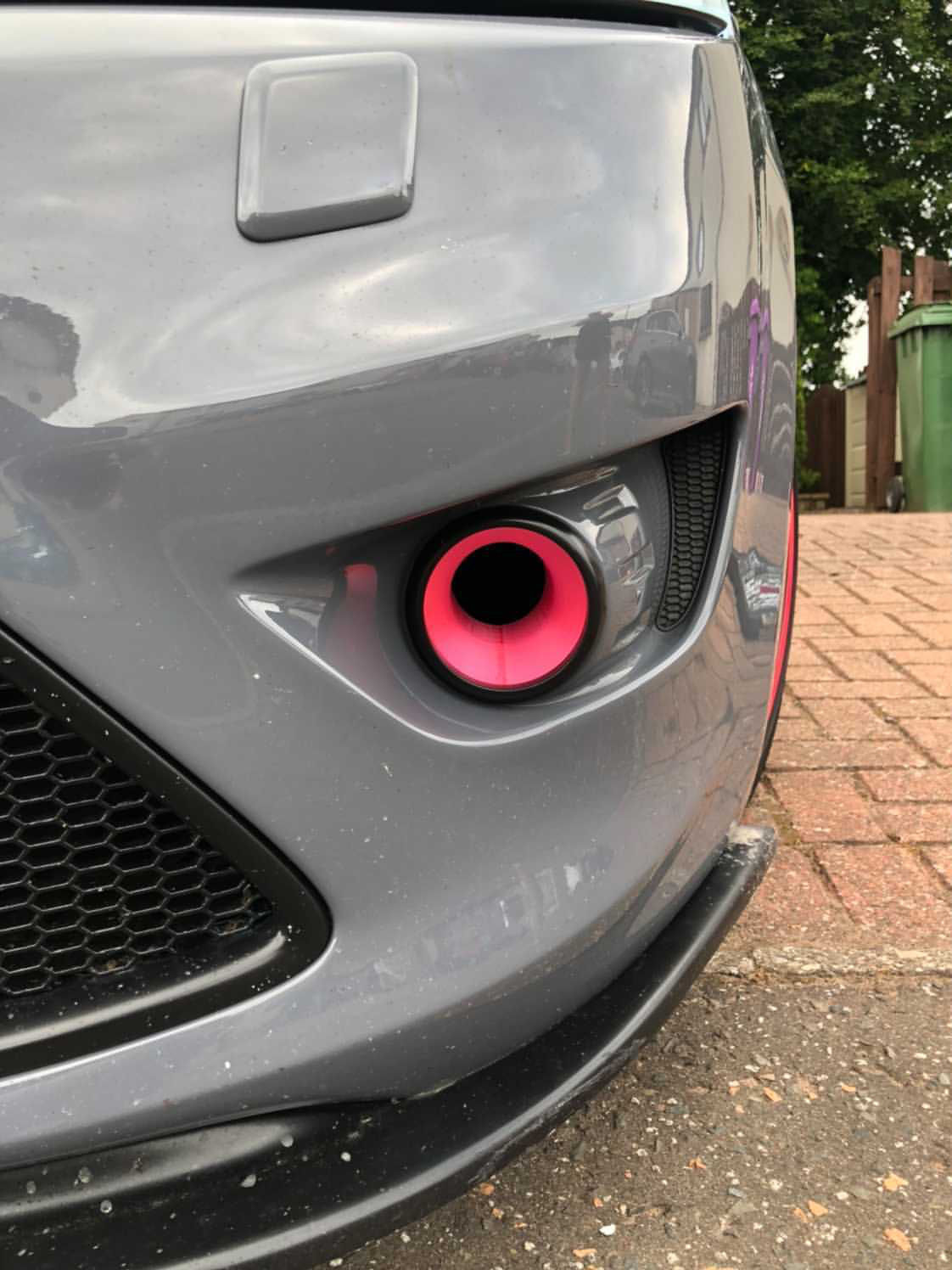 MK2 Focus Fog Light Delete Duct KIT (FL)
