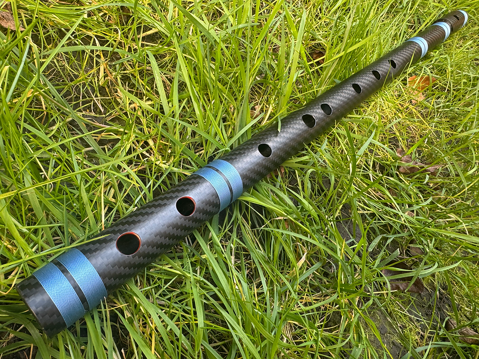 Thumbnail: Carbon F# Bansuri (68cm)