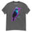 Thumbnail: galaxy purple and blue bird Unisex tee