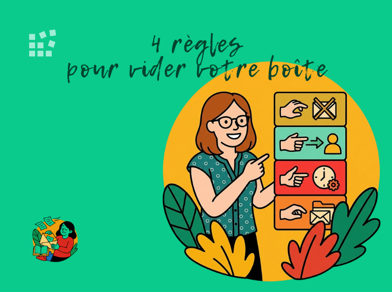 4 règles pour vider votre boîte