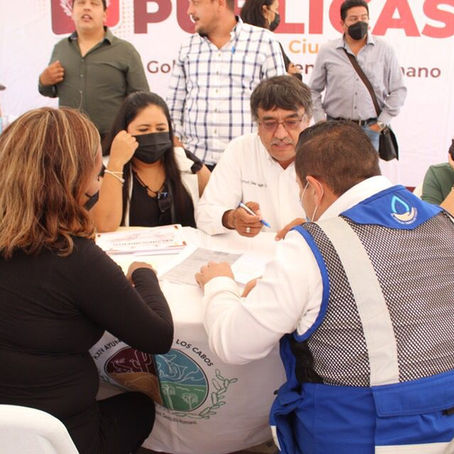 458 solicitudes se han atendido por parte del Oomsapas Los Cabos en las audiencias públicas