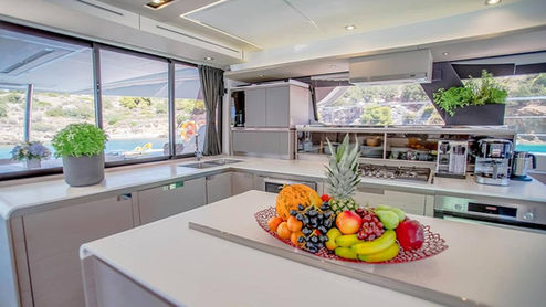 Ariva Catamaran Private Luxury charter Athens Greek Islands