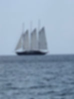 Port side KORU yacht Mallorca