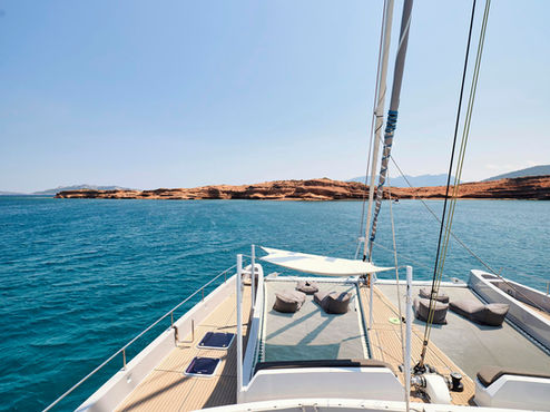 Sameli Sailing Catamaran Private Luxury charter Athens