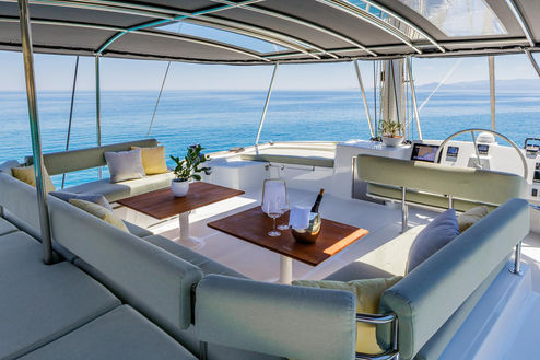 Libra Sailing Catamaran Private Luxury charter Athens