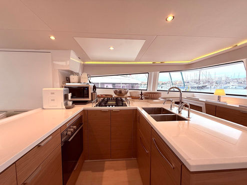 Galoe Sailing Catamaran For Charter Crewed Antibes