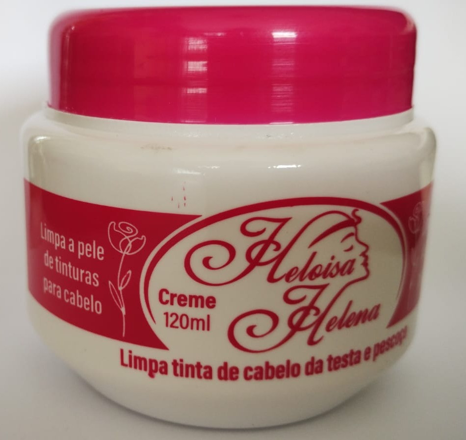 Creme Facial Protege a Pele de Manchas de Tintura no Cabelo - Heloisa Helena