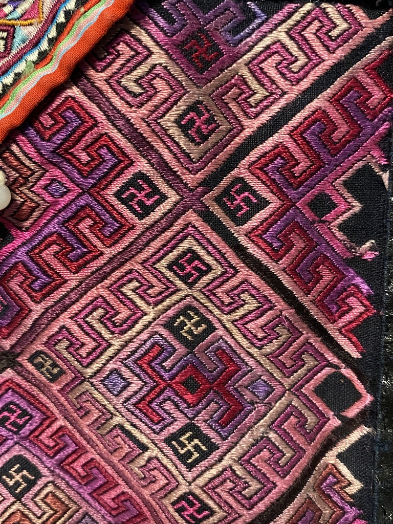 Traditional Miao embroidery · Geometric arrangements