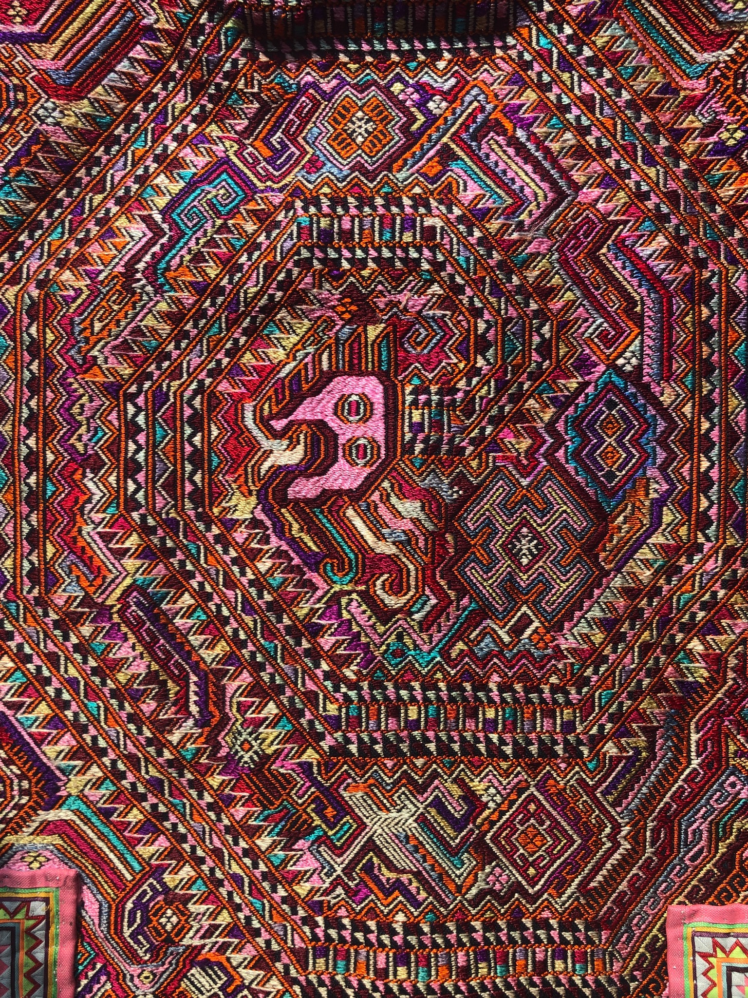 Traditional Miao embroidery · Combination and repetition