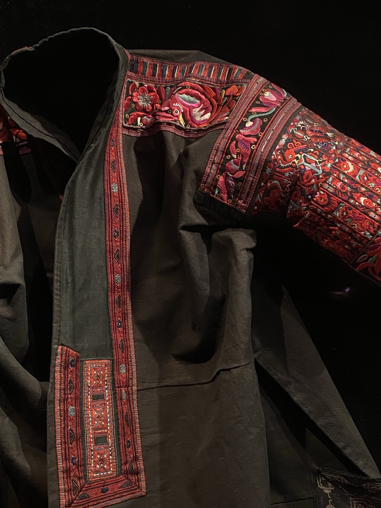 Miao embroidery on traditional clothing
