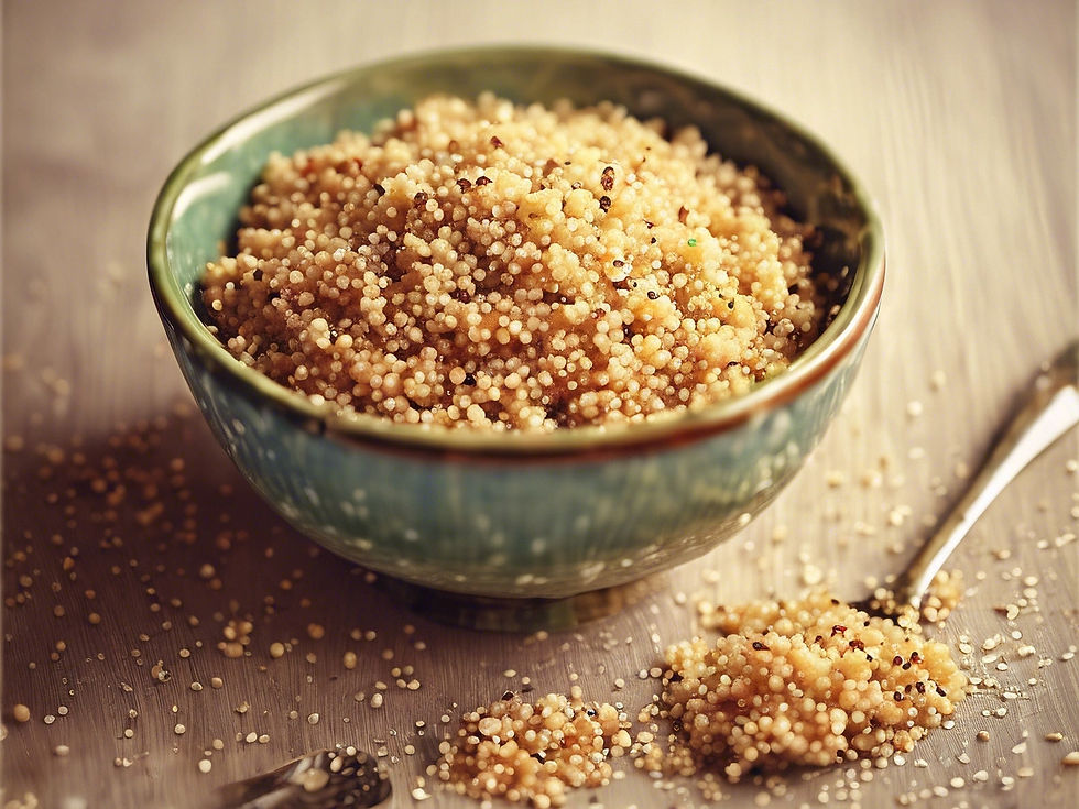 Quinoa in a bowl