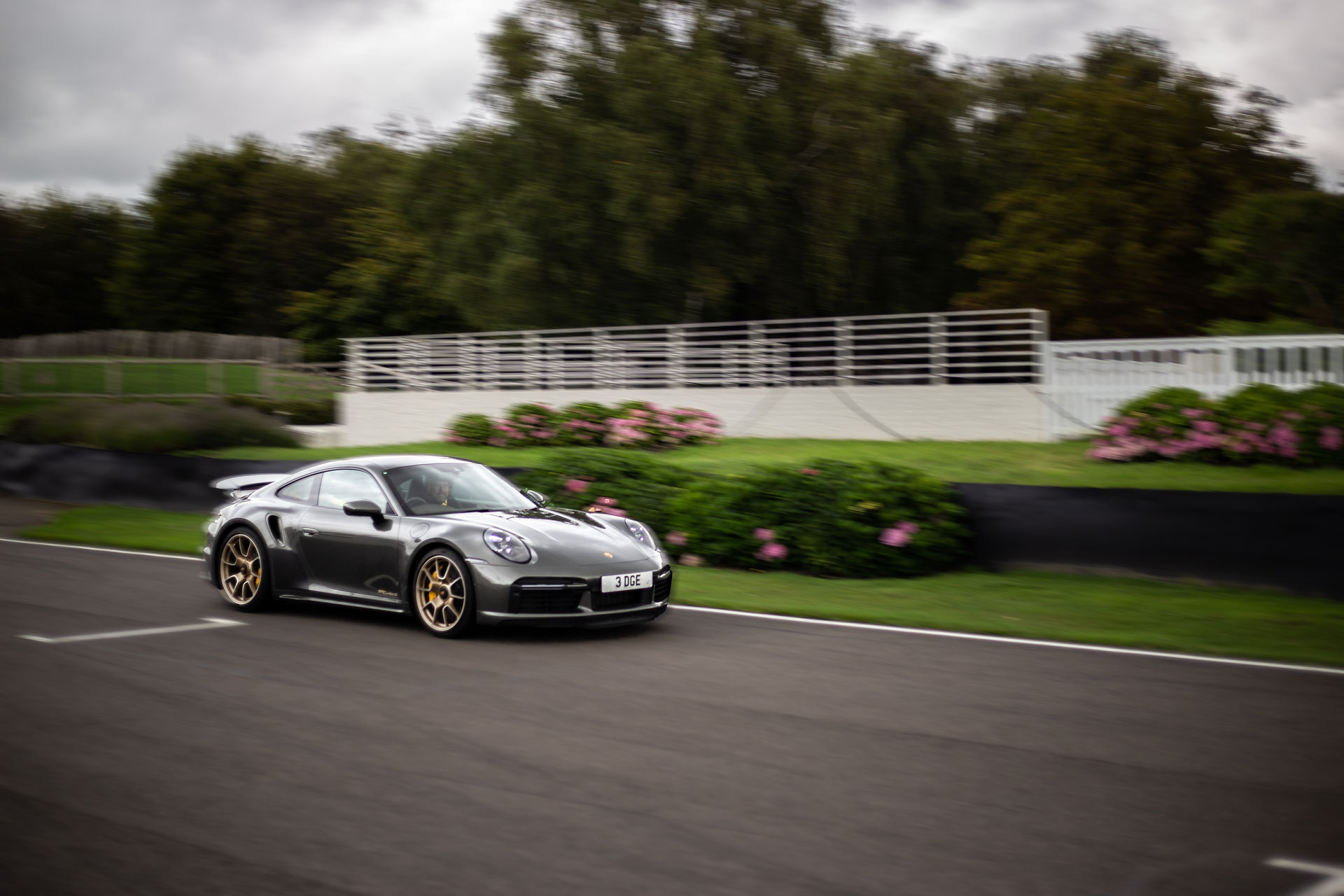 Porsche on Goodwood Motor Circuit for Dementia Support Charity Track Day