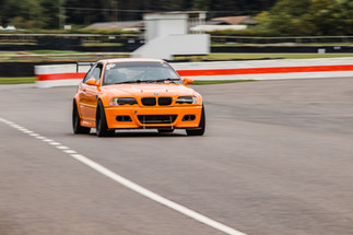Modified BMW on Goodwood Motor Circuit for Dementia Support Charity Track Day