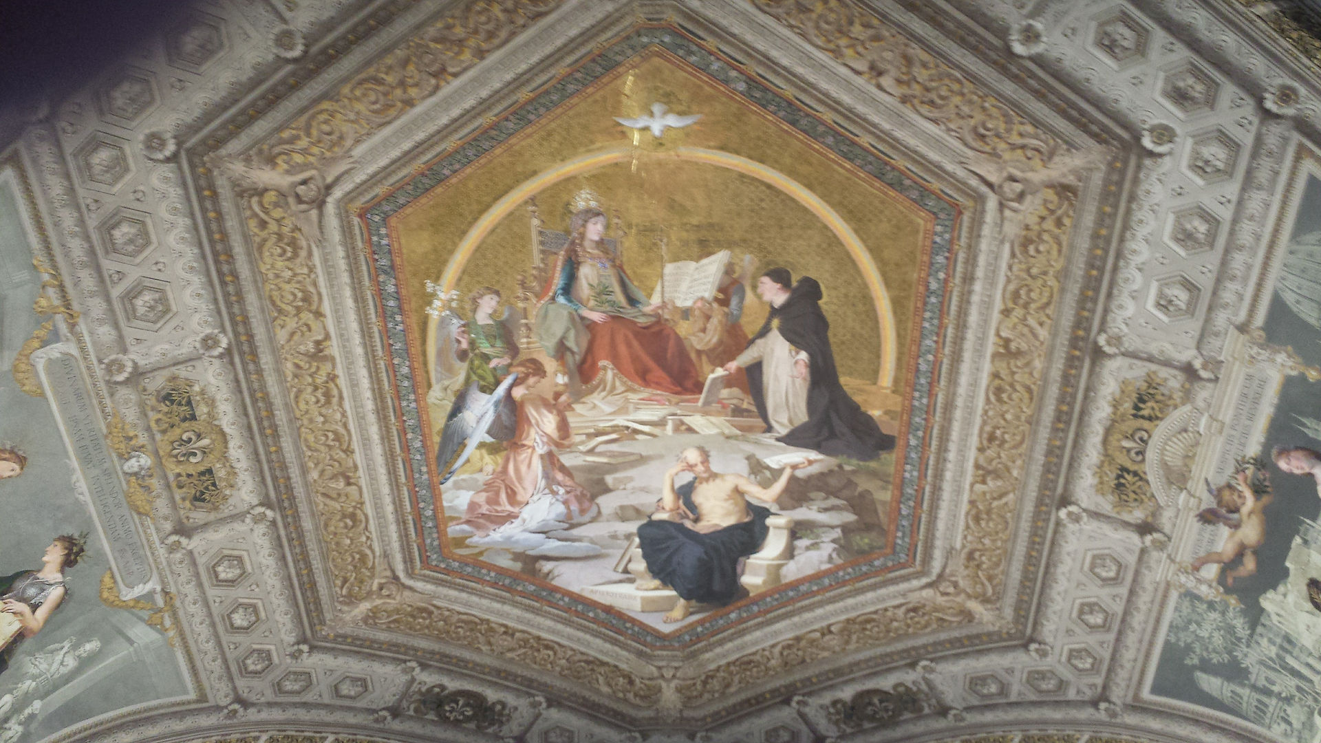 Vatican Museum Ceiling Artwork