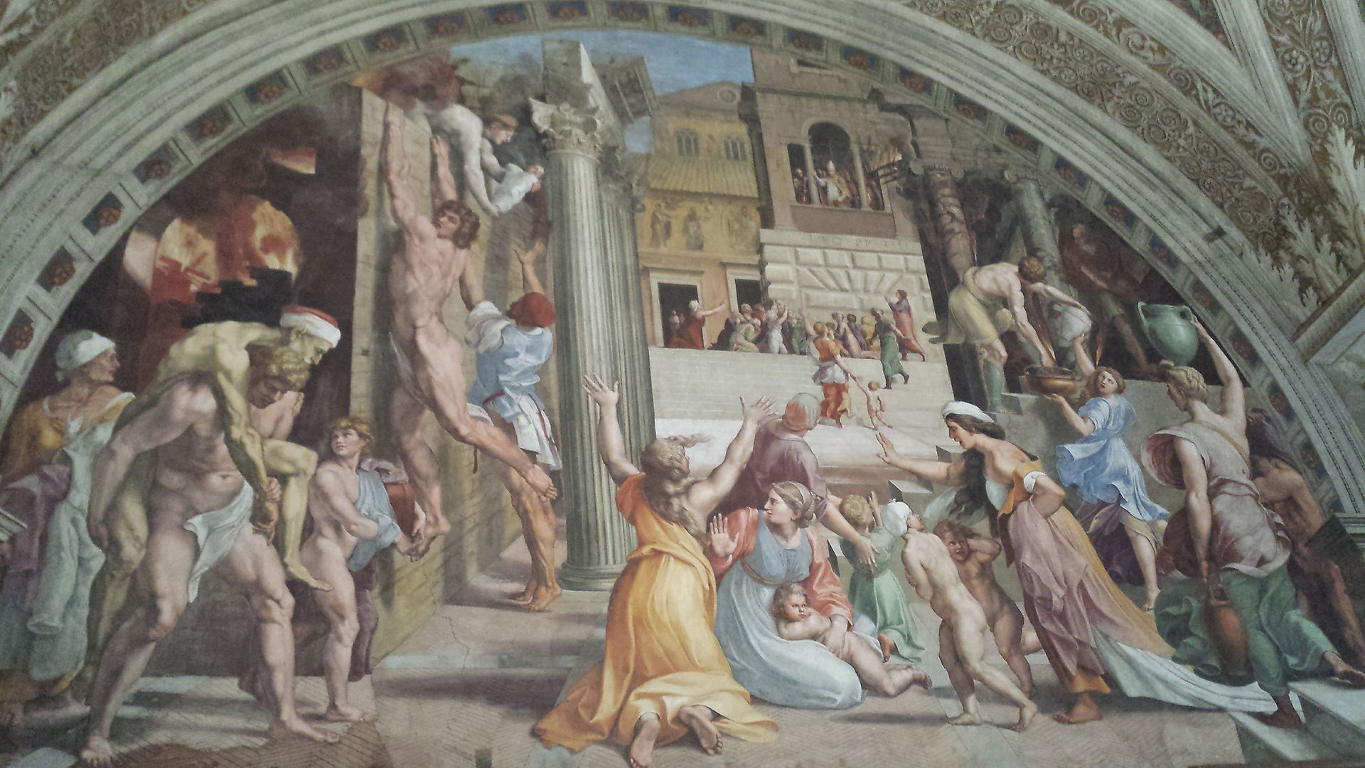 Vatican Museum Ceiling Artwork