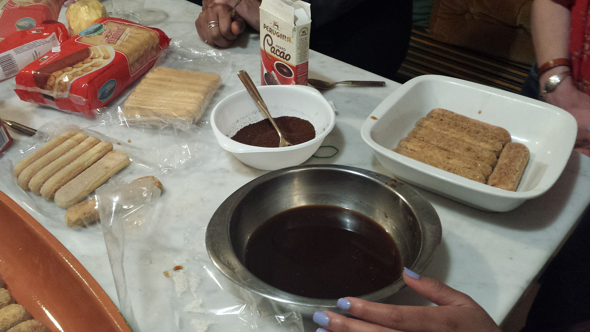 Tiramisu Ingredients