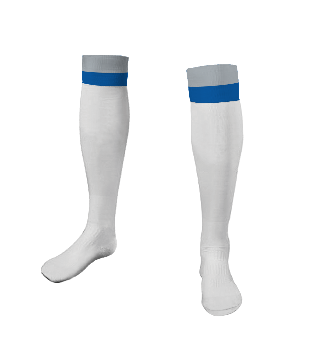 Lions Soccer Game Socks White