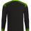 Thumbnail: SQ Goal Keeper LS Jersey - Black-Green (include Logo and Number)