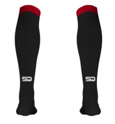 Thumbnail: SHFC Player Game Socks Black-Red