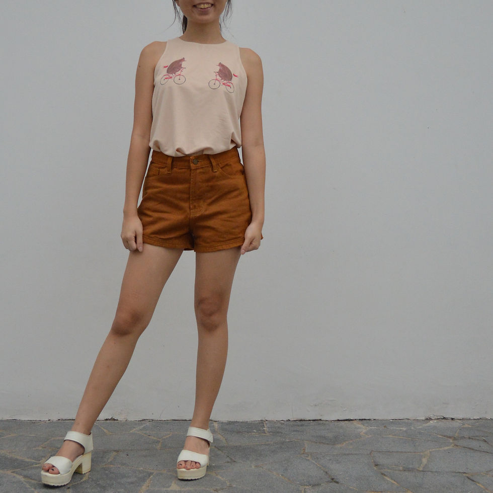 Thumbnail: Cycling Mouse Sleeveless Top