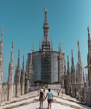 Ary e Sal Duomo di Milano