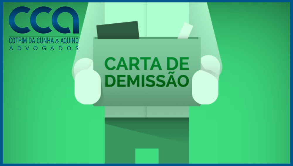 PEDIDO DE DEMISSÃO