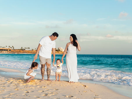 Meet This Beautiful Family on Aruba's Stunning Beach - Aruba Family Photographer