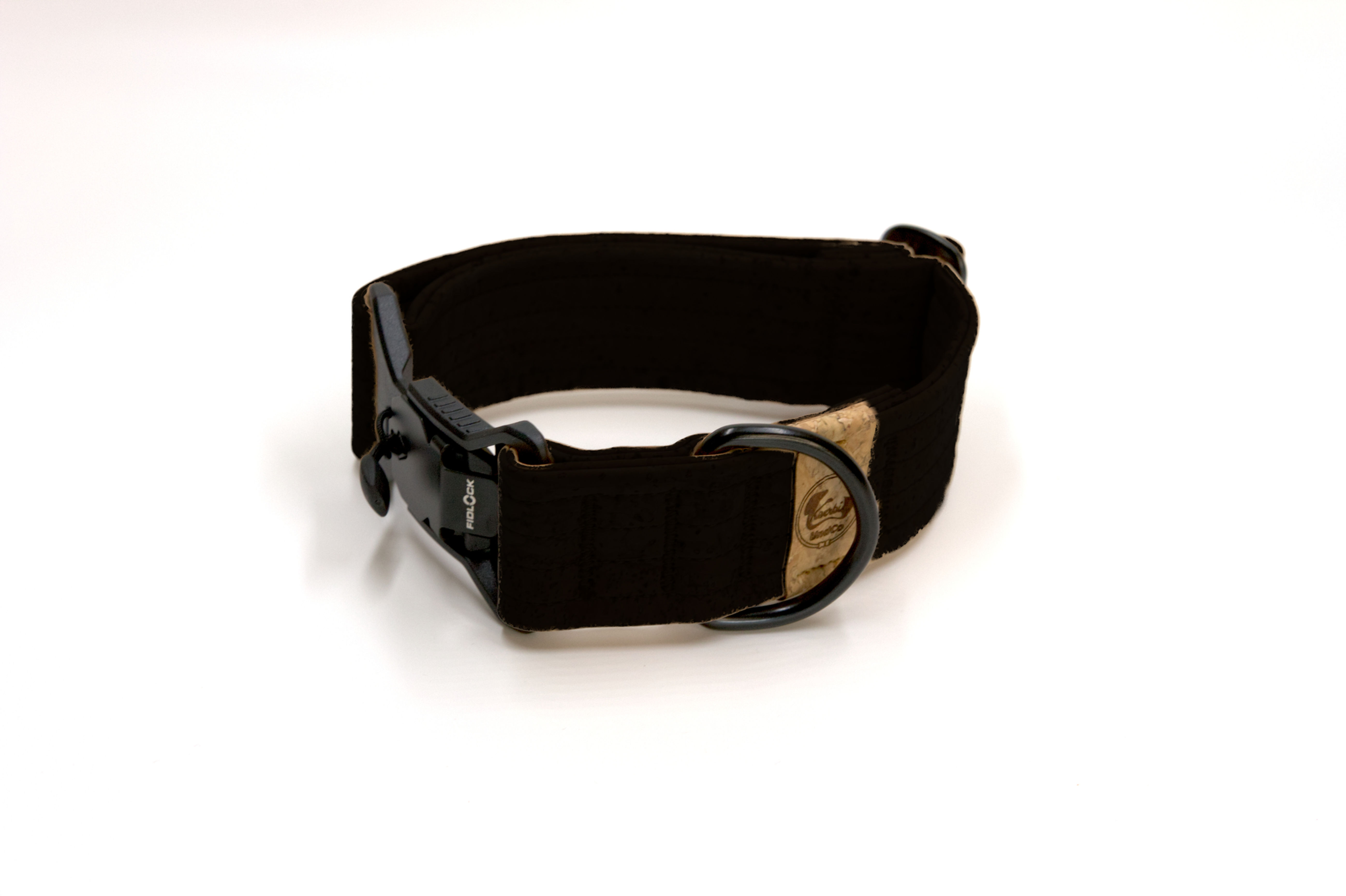 Schwarzes Hundekragen mit Magnetverschluss