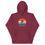 Thumbnail: Snow Makes Me Happy Retro Skier Unisex Hoodie