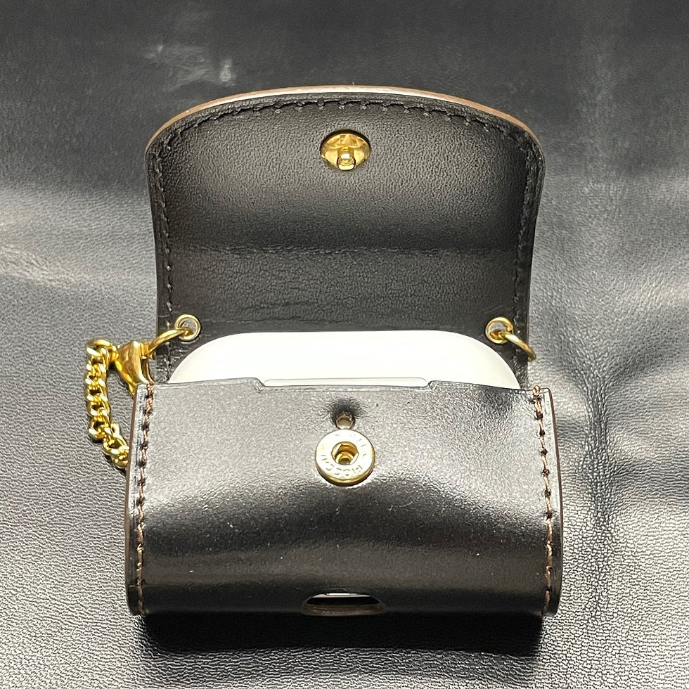 サムネイル： AirPodsケース　コードバン/ブラック