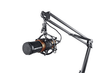 MKS-14 Broadcast Condenser Microphone for Podcast & Voice-Over