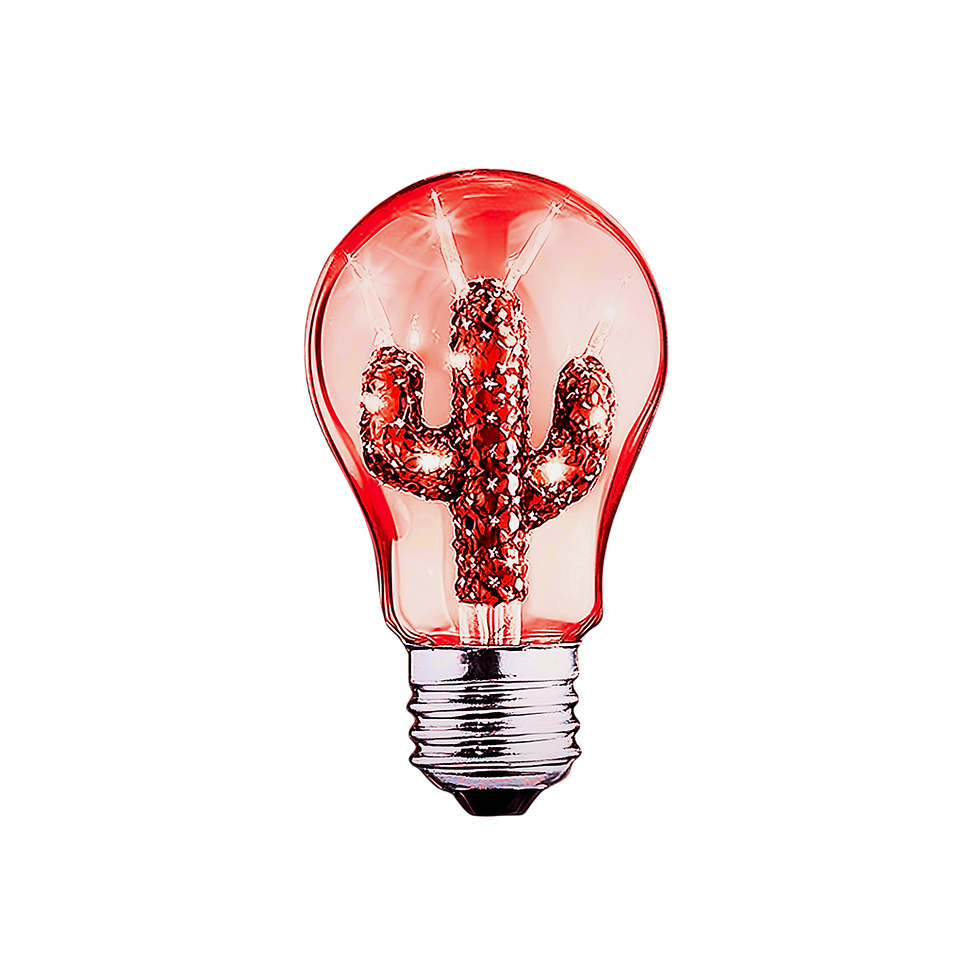 cactus light bulb