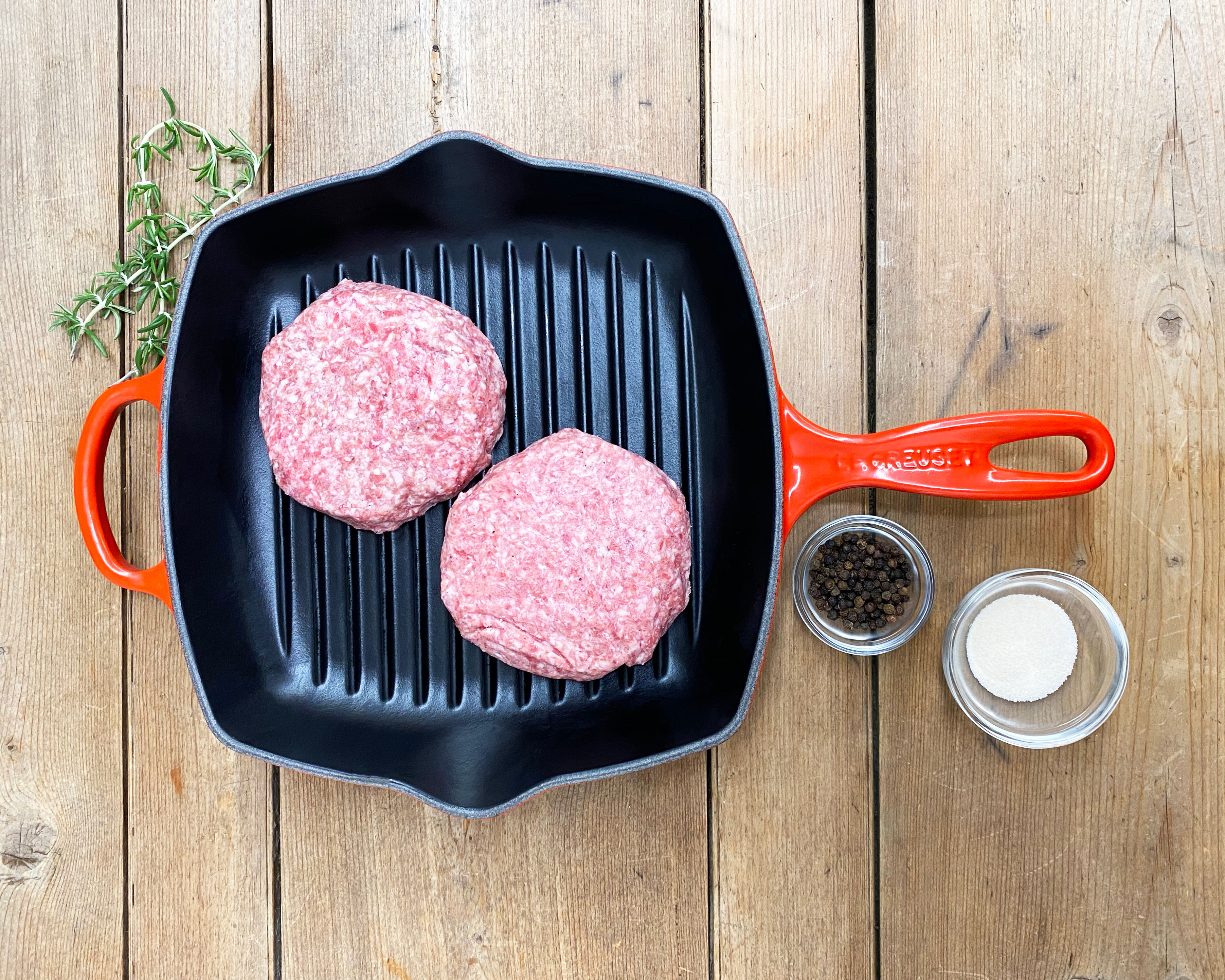 Bacon Burger Patties