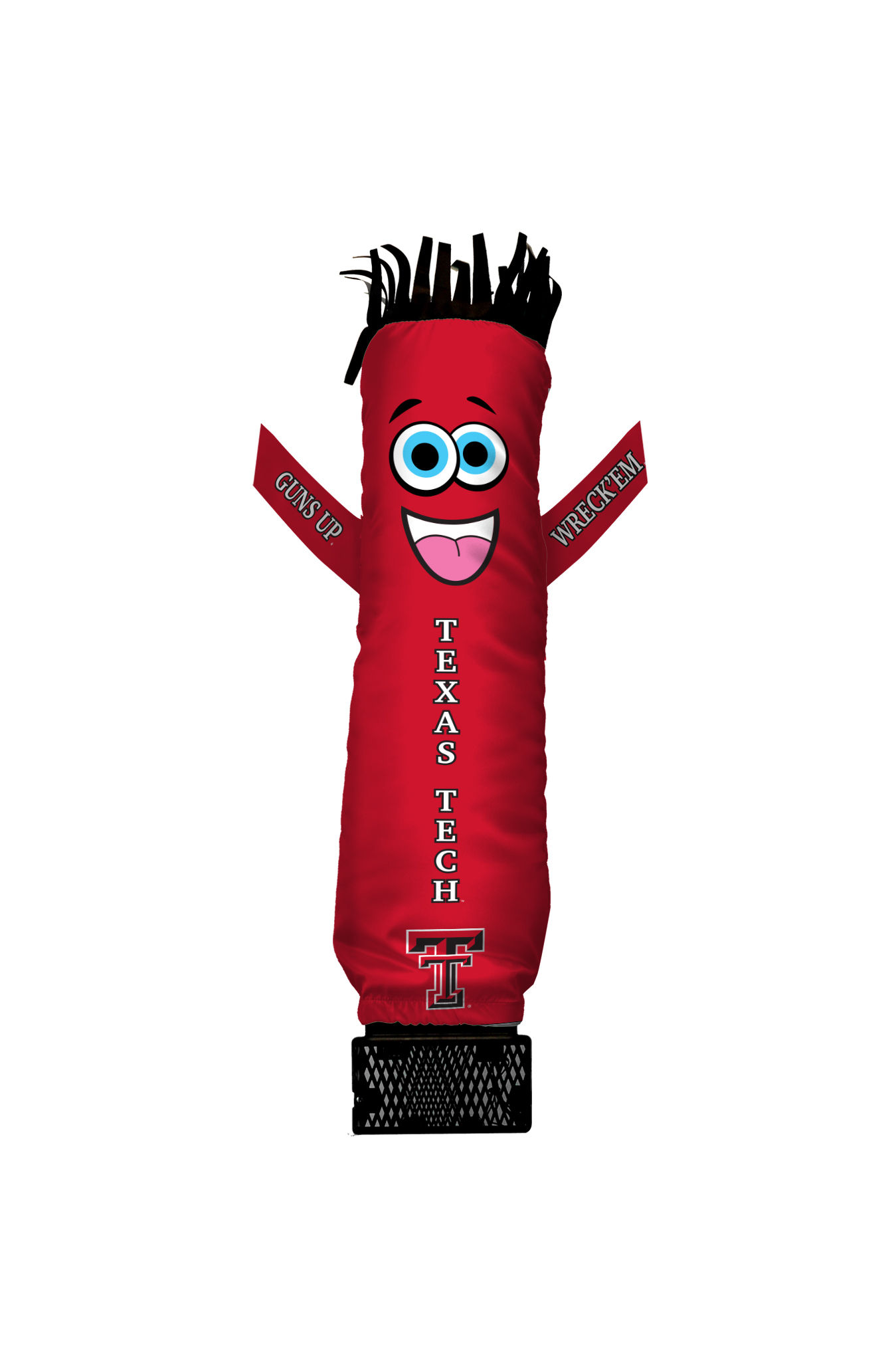 Mini Texas Tech - Air Dancer Inflatable Tube Man Set - 29" Tall Wacky Waving