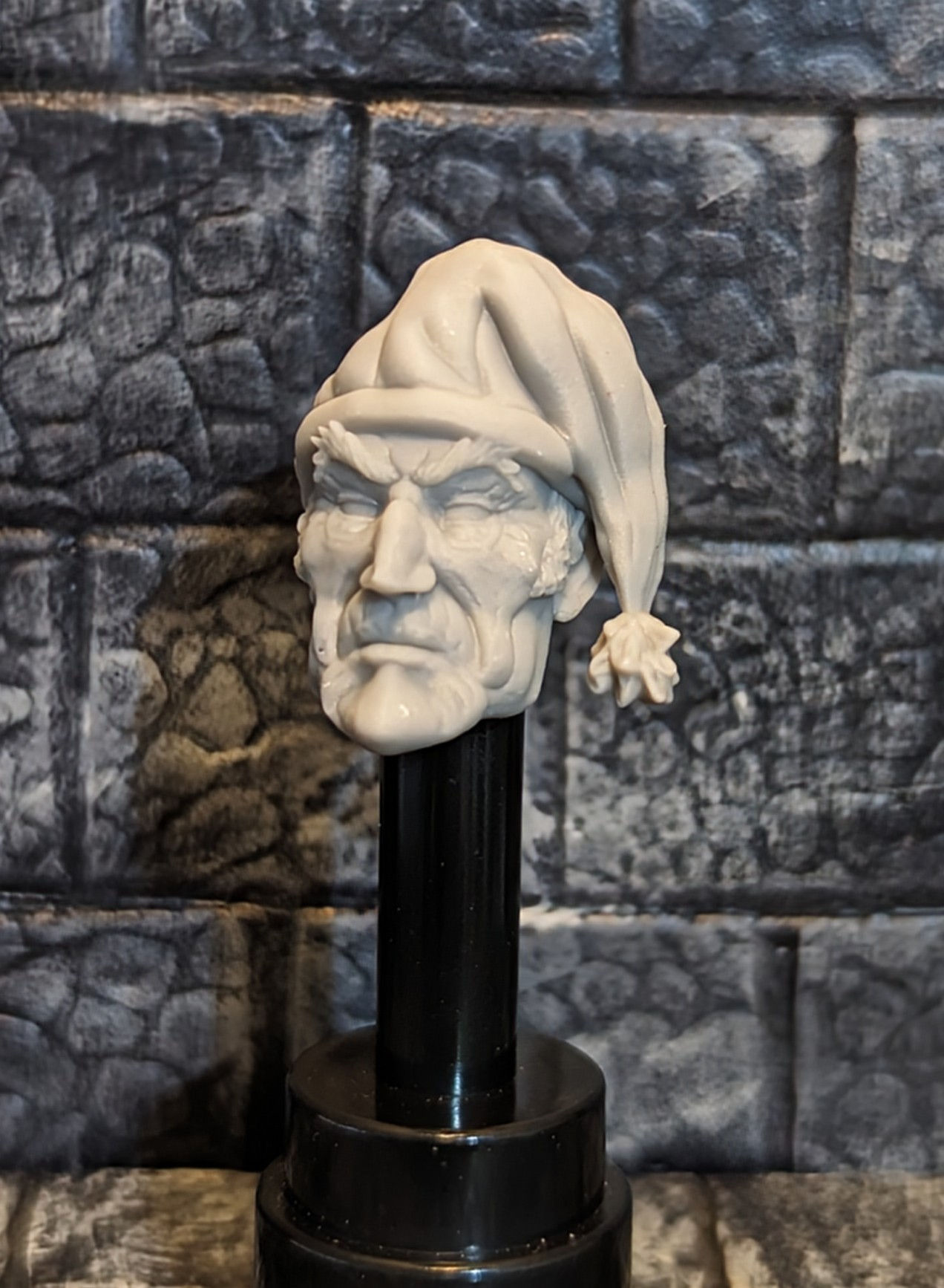 Sleeping Hat Scrooge: By Steven Busc