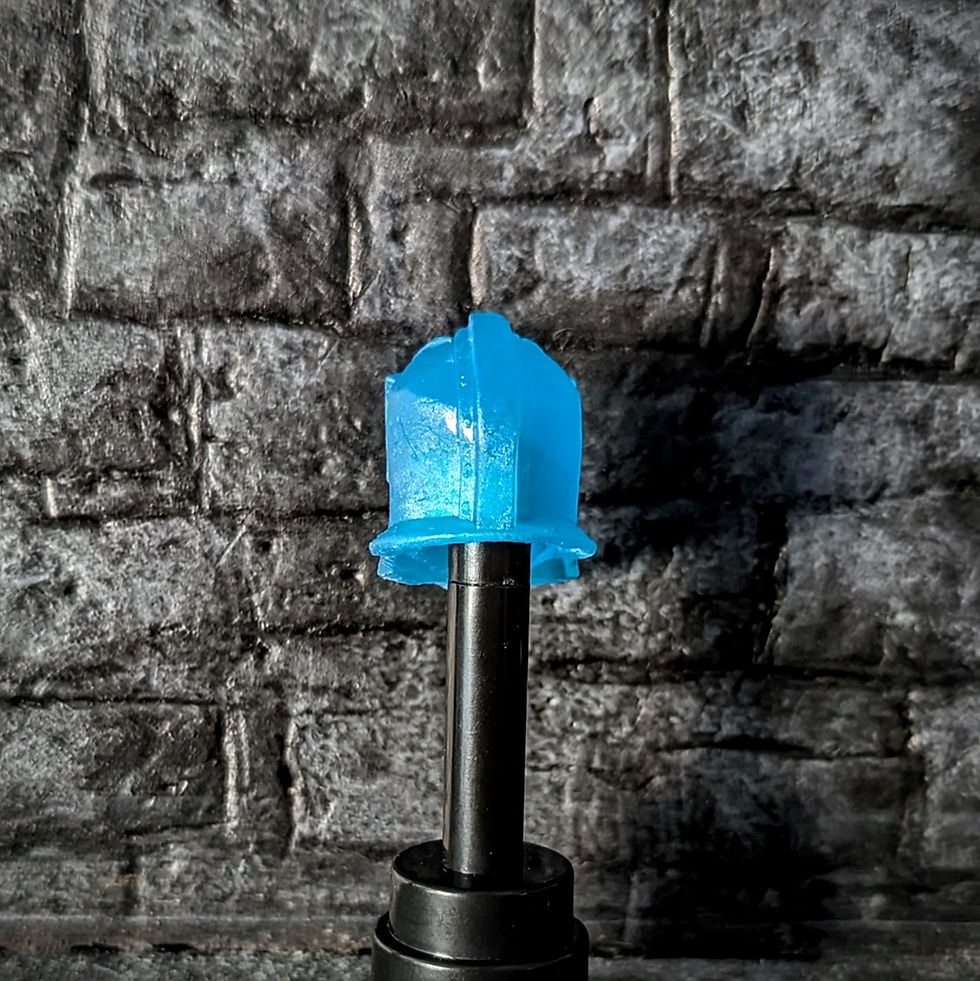 Thumbnail: Ice Blue Varient Ferrus Wolf Knight: Knight Helm