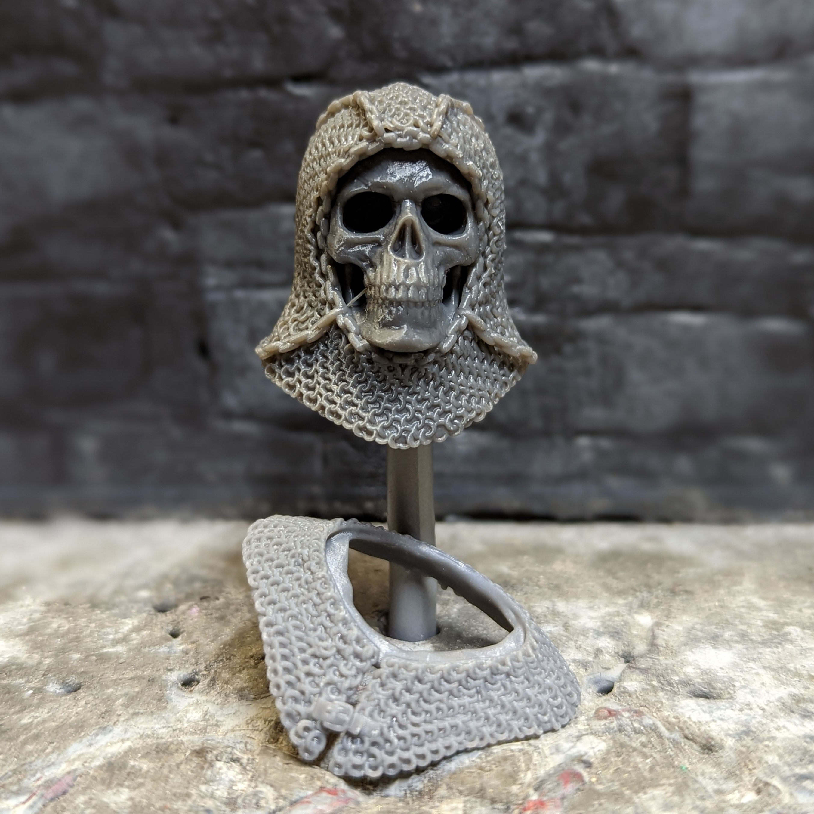 Boney Brad,  Cursed Knight- Unpainted