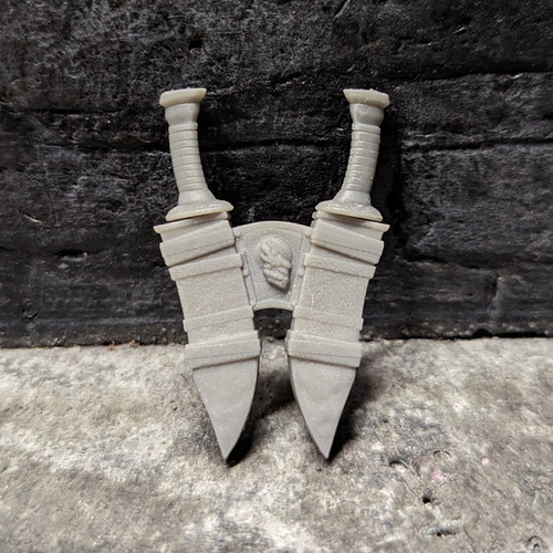 Rouges Double Backpack Sheath: For 2.0 body size | Wolf King Customs