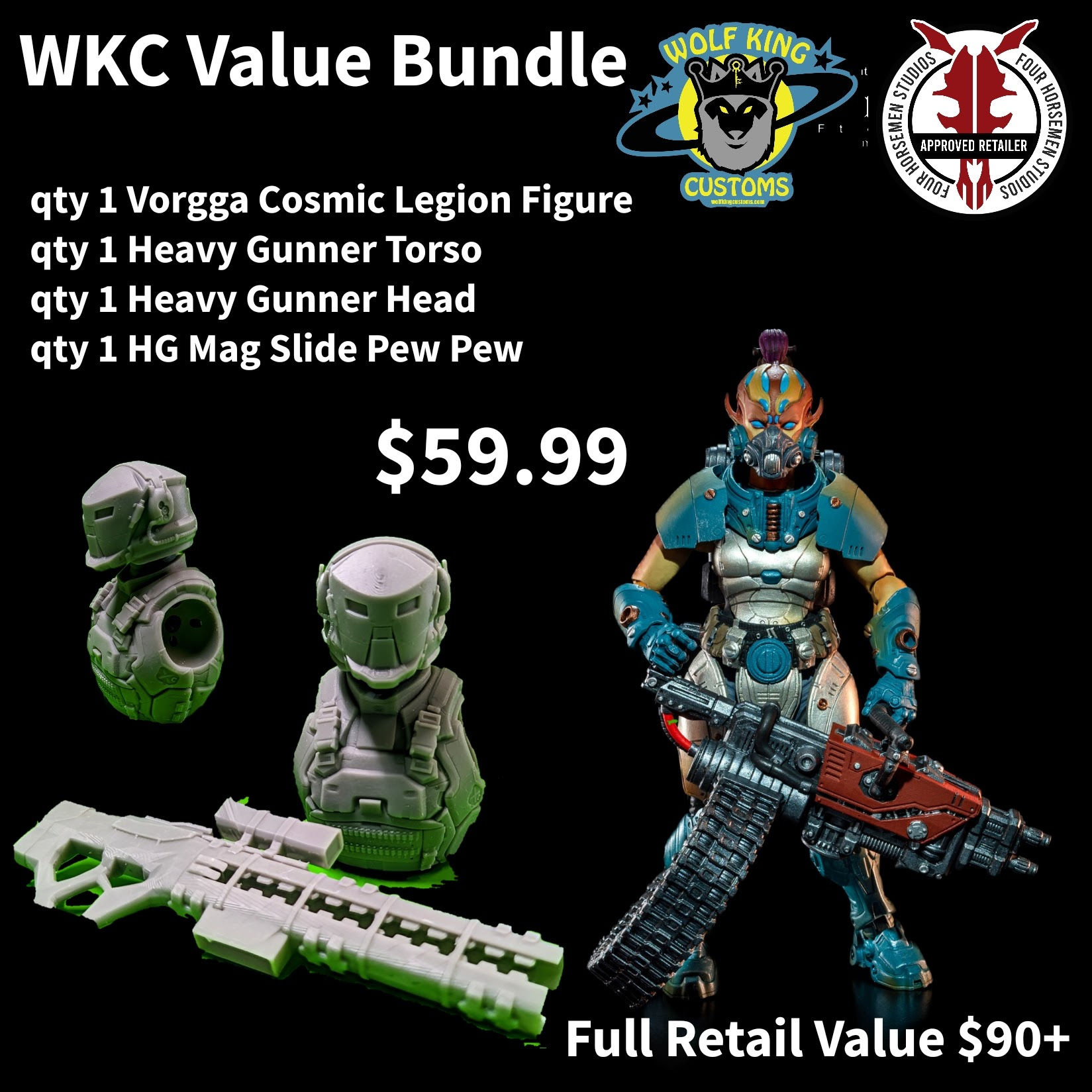 Vorrga/ Ecclesia Parson LMG Support Parts WKC Value Bundle